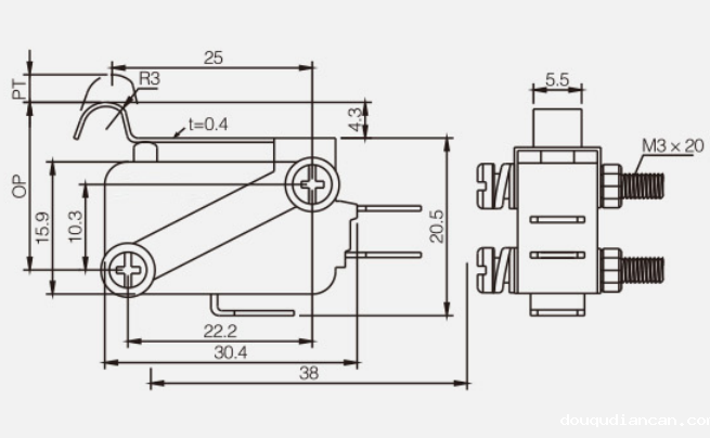 KV-15-VAL2-D微动开关|限位开关产品型号-参数-接线图 KV-15-VAL2-D微动开关|限位开关产品型号-参数-接线图