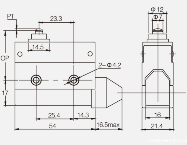 KZ-7100行程开关|限位开关产品型号-参数-接线图 KZ-7100行程开关|限位开关产品型号-参数-接线图