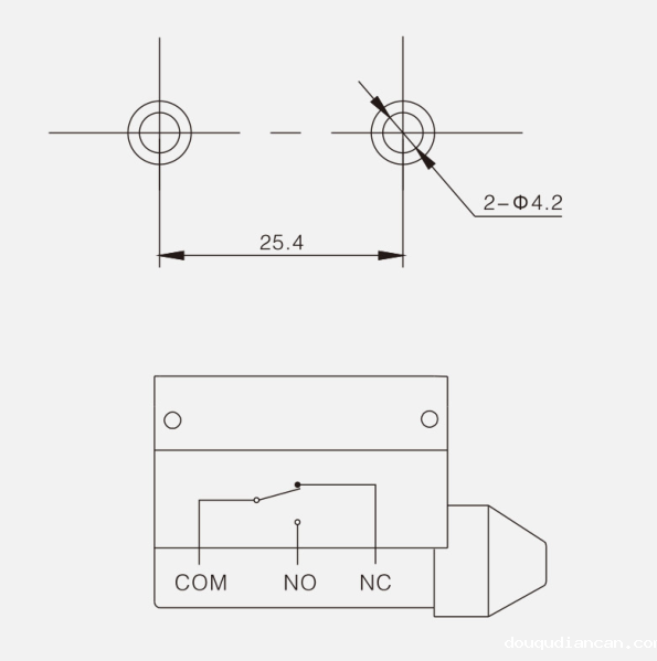 KC-8104行程开关|限位开关产品型号-参数-接线图 KC-8104行程开关|限位开关产品型号-参数-接线图