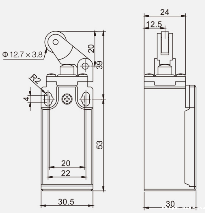 KZ-9103行程开关|限位开关产品型号-参数-接线图 KZ-9103行程开关|限位开关产品型号-参数-接线图