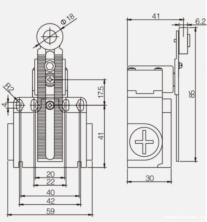 KZ-9208行程开关|限位开关产品型号-参数-接线图 KZ-9208行程开关|限位开关产品型号-参数-接线图