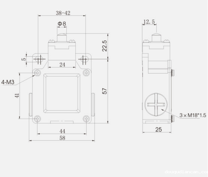 KZ-9501行程开关|限位开关产品型号-参数-接线图 KZ-9501行程开关|限位开关产品型号-参数-接线图