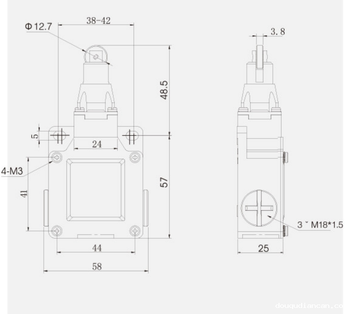 KZ-9502行程开关|限位开关产品型号-参数-接线图 KZ-9502行程开关|限位开关产品型号-参数-接线图