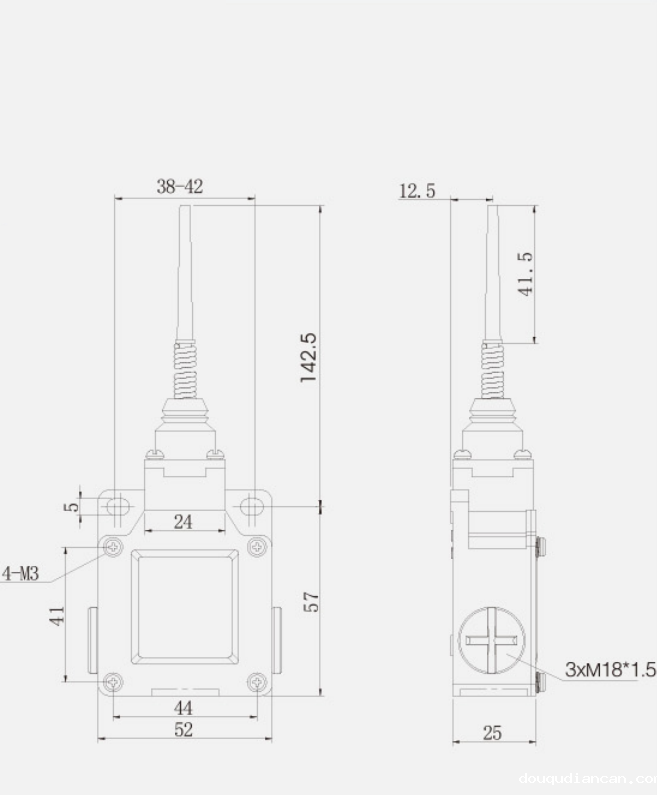 KZ-9507行程开关|限位开关产品型号-参数-接线图 KZ-9507行程开关|限位开关产品型号-参数-接线图