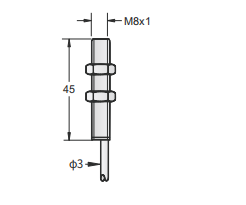 M8埋入式接近开关|电感式接近开关产品型号-参数-接线图 M8埋入式接近开关|电感式接近开关产品型号-参数-接线图
