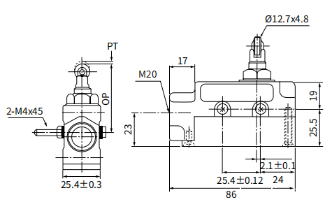 KM-6003卧式限位开关|卧式限位开关产品型号-接线图 KM-6003卧式限位开关|卧式限位开关产品型号-接线图
