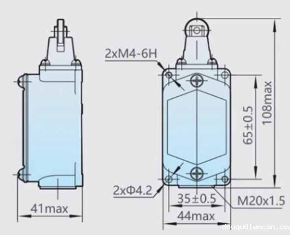 KJT-LXK1-411行程开关|行程开关产品型号-接线图 KJT-LXK1-411行程开关|行程开关产品型号-接线图