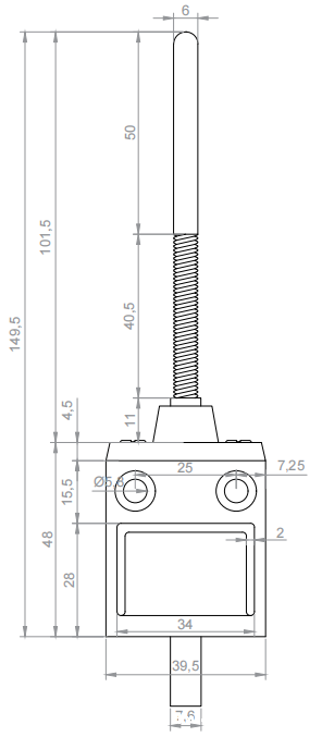 KH-4271防水行程限位开关|限位开关产品型号-参数-接线图 KH-4271防水行程限位开关|限位开关产品型号-参数-接线图
