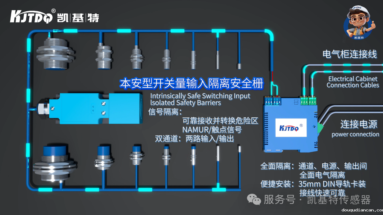 产品推荐 | 凯基特本安防爆 NAMUR 接近开关——本质安全,精准防爆 产品推荐 | 凯基特本安防爆 NAMUR 接近开关——本质安全,精准防爆