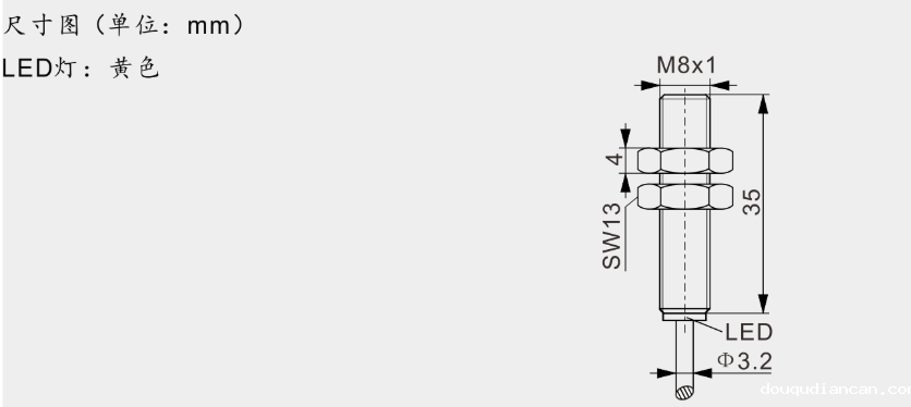 M8霍尔必威app登录官网下载安装苹果手机 磁铁S极感应|超小型霍尔必威app登录官网下载安装苹果手机型号-参数-尺寸图 M8霍尔必威app登录官网下载安装苹果手机 磁铁S极感应|超小型霍尔必威app登录官网下载安装苹果手机型号-参数-尺寸图
