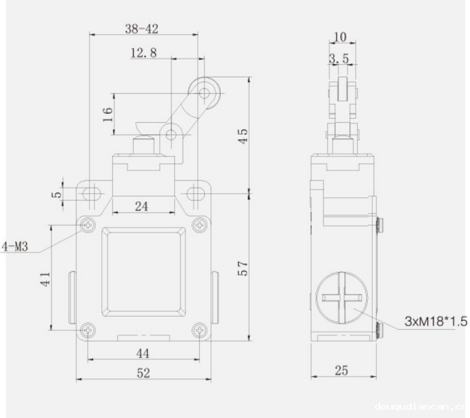 KZ-9505行程开关|限位开关产品型号-参数-接线图
