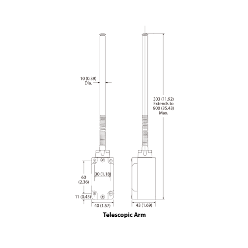 KJT-XW8K耐高温行程限位开关|行程开关产品型号-参数-接线图