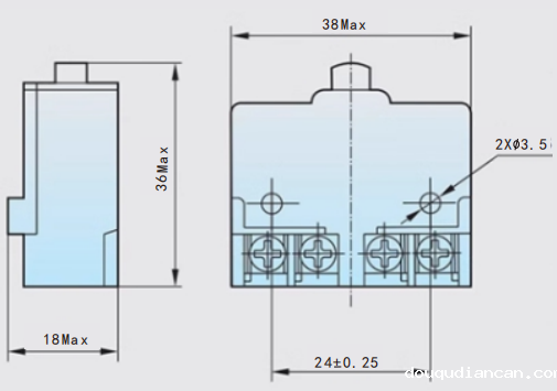 KJT-LXK2行程开关|行程开关产品型号-接线图