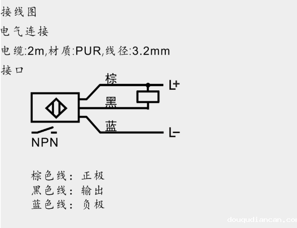 KJT10-G4S25-PO3X-SU2 φ4超小型霍尔必威app登录官网下载安装苹果手机|超小型霍尔必威app登录官网下载安装苹果手机型号-参数-尺寸图