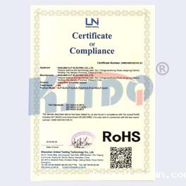 电容式接近必威app登录官网下载安装苹果手机RoHS证书2019