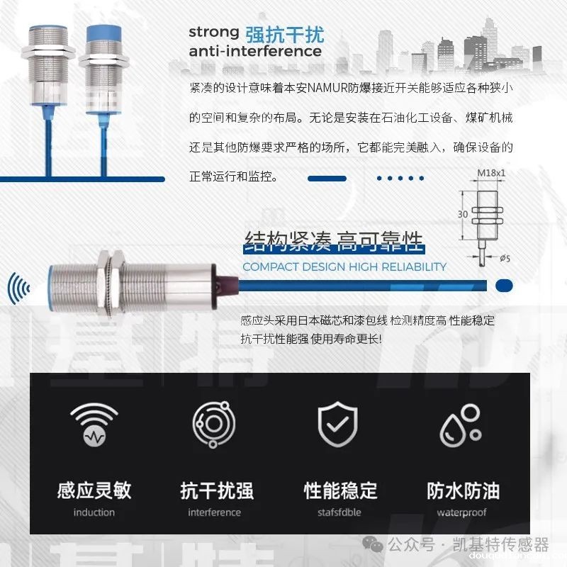 产品推荐 | 本安NAMUR接近开关